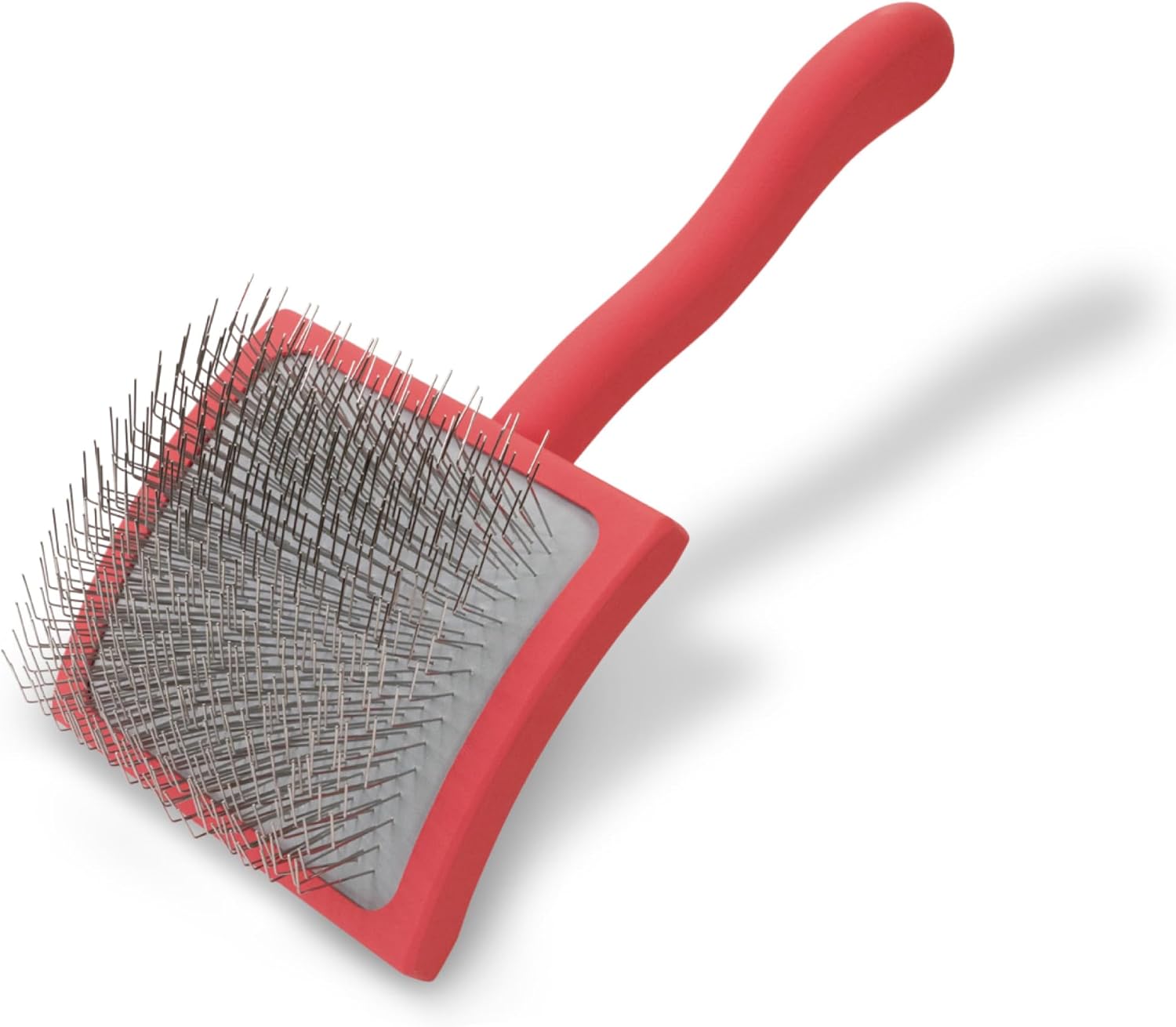 Big G Dog Slicker Brush – Professional Grooming Tool for Dogs | Fluff, Detangle & Style | Large Coral Pet Brush | DISHCOM